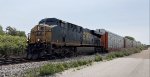 CSX 816 leads M214 east on 1.